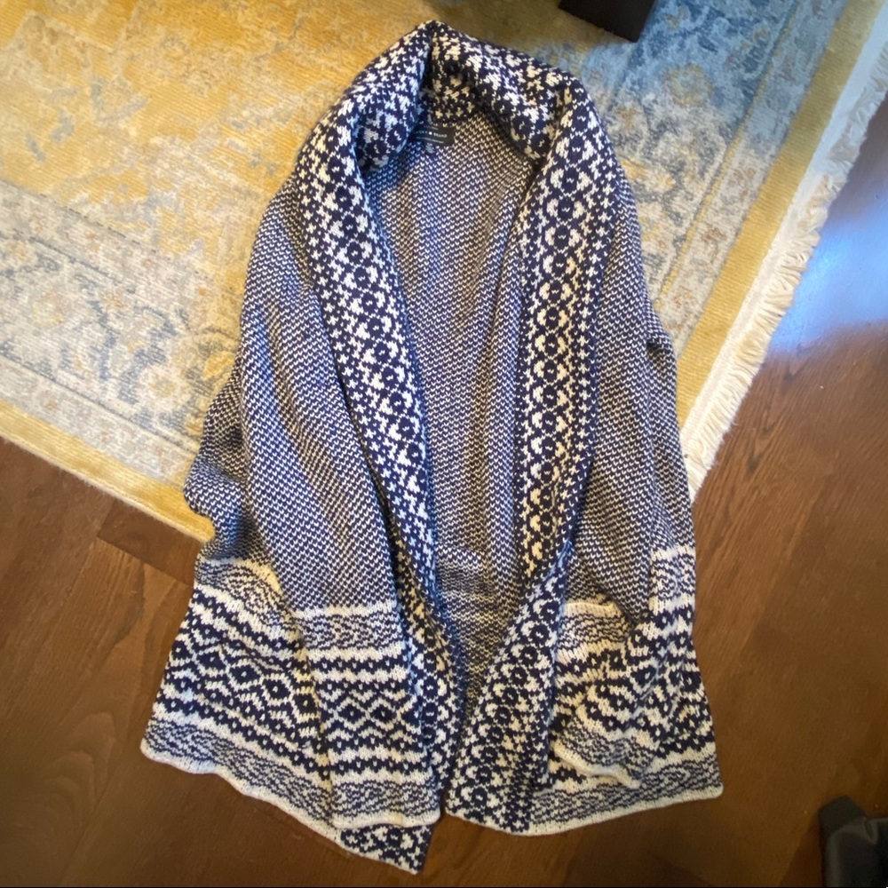 Lucky Brand Navy Sweater